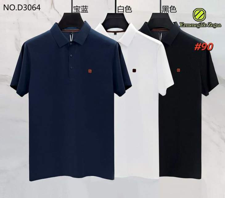Picture of Zegna Polo Shirts Short _SKUZegnaM-4XL12yr3625219